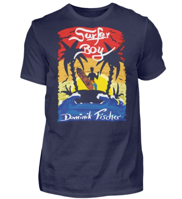 Dominik Fischer Surfer T-Shirt - Herren Shirt-198