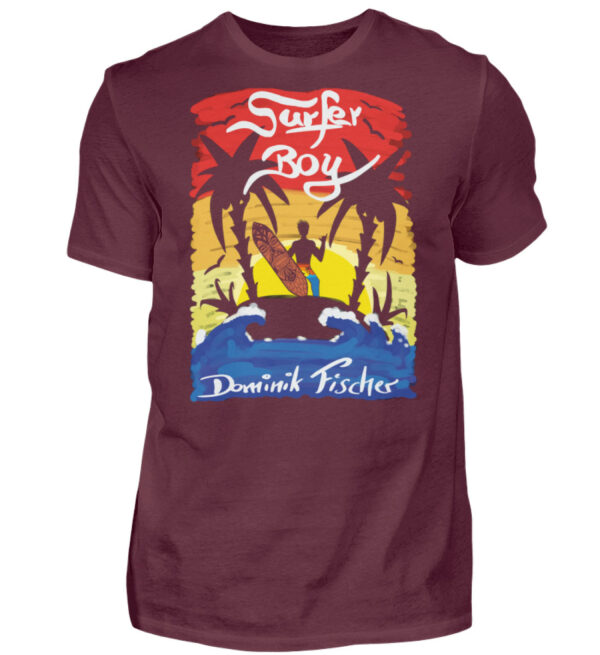 Dominik Fischer Surfer T-Shirt - Herren Shirt-839