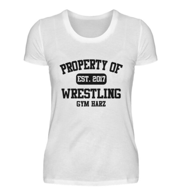 Property Wrestling Gym Girlie - Damenshirt-3