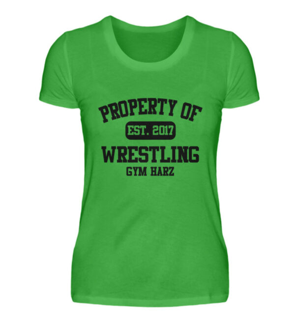 Property Wrestling Gym Girlie - Damenshirt-2468