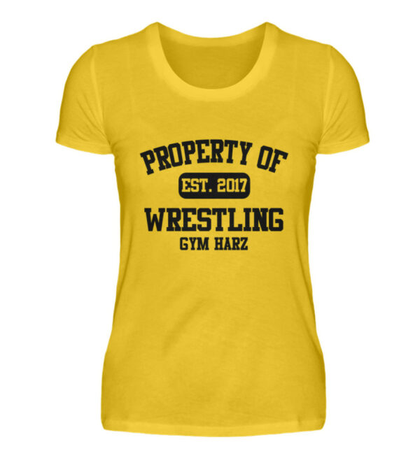 Property Wrestling Gym Girlie - Damenshirt-3201