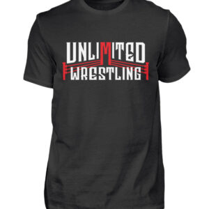 Unlimited Wrestling Logo - Herren Shirt-16