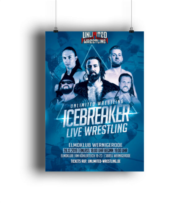 Unlimited IceBreaker 2019 Poster - DIN A3 Poster (hochformat)-3