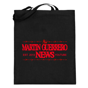 Martin Guerrero News Beutel - Jutebeutel (mit langen Henkeln)-16