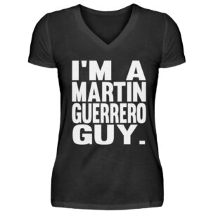 Martin Guerrero Guy Girlie Vneck - V-Neck Damenshirt-16