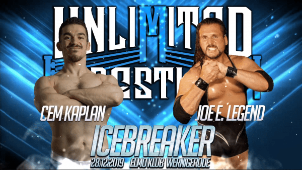 Unlimited Championship QualifikationsmatchCem Kaplan vs. Joe E. Legend