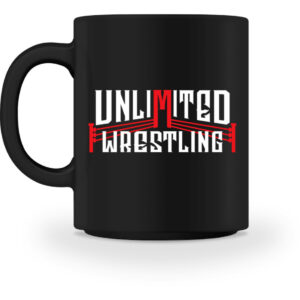 Unlimited Wrestling Logo Tasse - Tasse-16