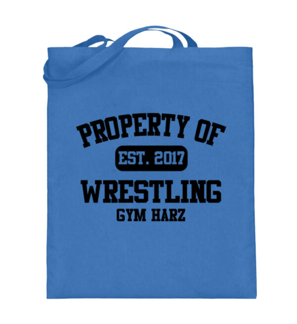 Property Wrestling Gym Harz - Jutebeutel (mit langen Henkeln)-5739