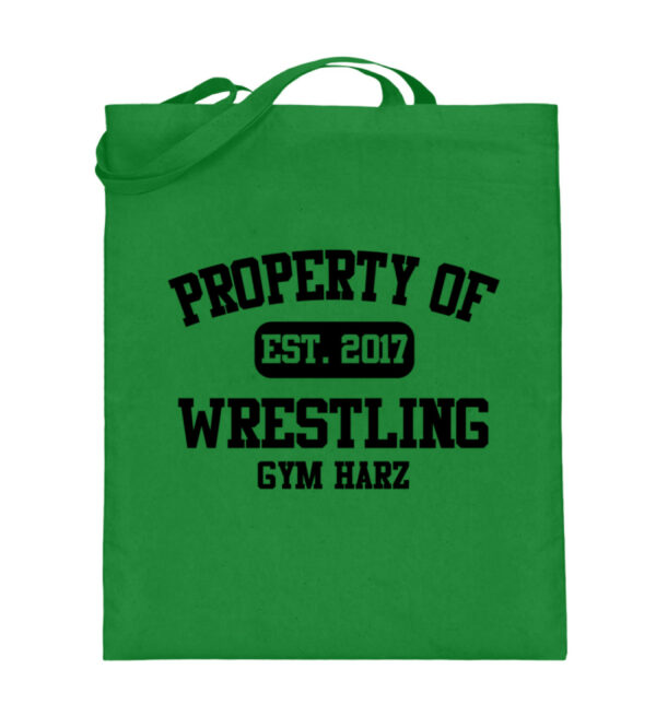 Property Wrestling Gym Harz - Jutebeutel (mit langen Henkeln)-5747