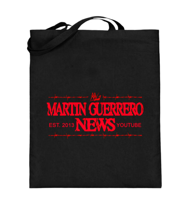 Martin Guerrero News - Jutebeutel (mit langen Henkeln)-16