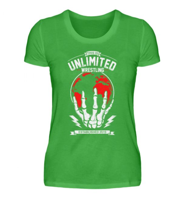 Unlimited World Girlie - Damenshirt-2468