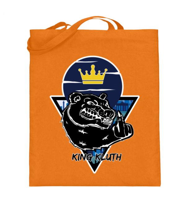 Nickolas Kluth Logo Beutel - Jutebeutel (mit langen Henkeln)-5757