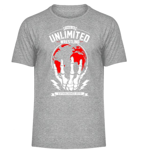 Unlimited World Melange Shirt - Herren Melange Shirt-6807