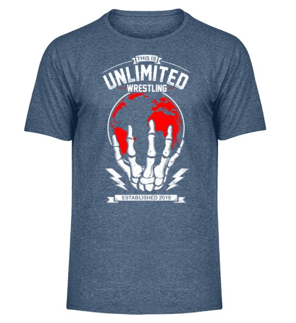 Unlimited World Melange Shirt - Herren Melange Shirt-6803