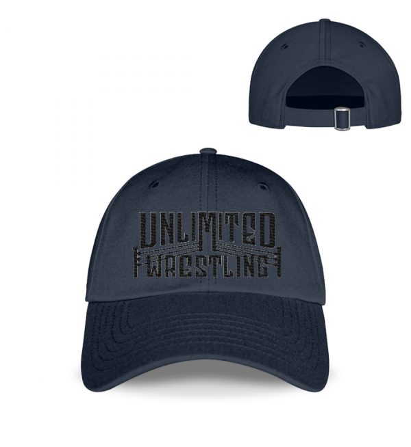 Unlimited Logo Black Baseball Cap - Baseball Cap mit Stickerei-774