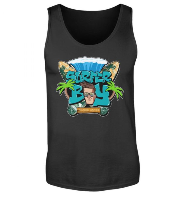 Dominik Fischer Logo Tanktop - Herren Tanktop-16