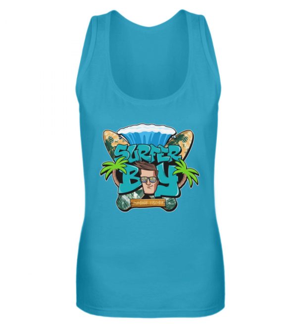 Dominik Fischer Logo Girlie Tanktop - Frauen Tanktop-3175