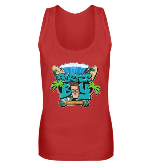 Dominik Fischer Logo Girlie Tanktop - Frauen Tanktop-4