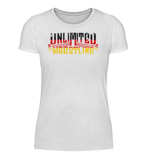 Unlimited Wrestling Deutschland - Damenshirt-3
